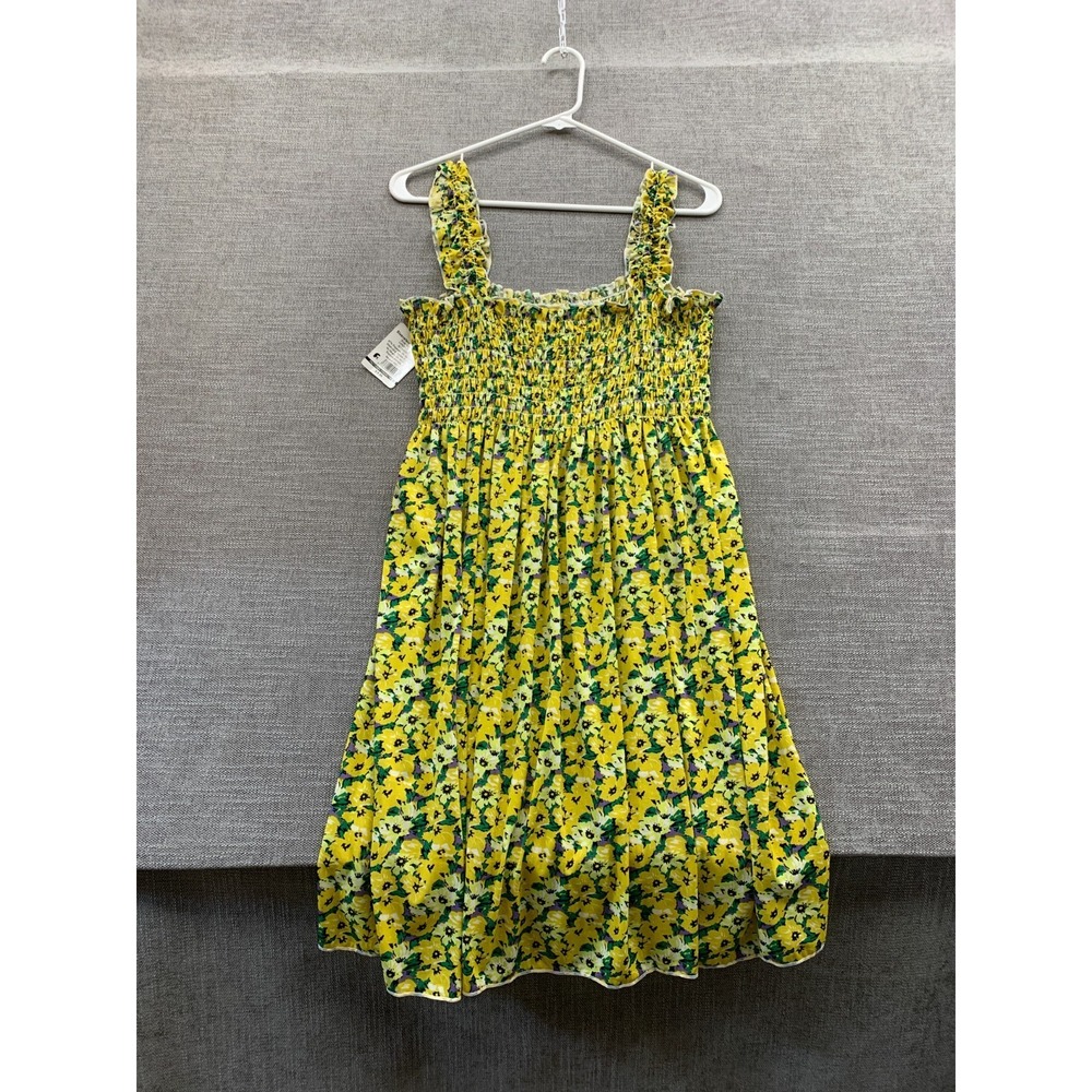 Factory Connection Sundress Womens 2XL Multicolor Geometric Smocked Square Neck